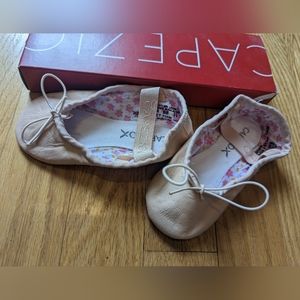 Girls Capezio Leather Ballet Slippers